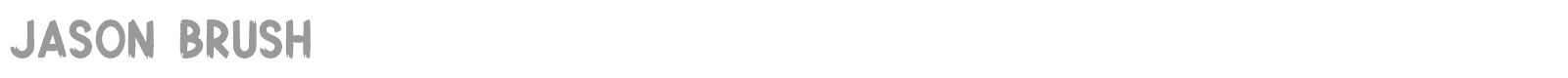 Jason Brush font preview